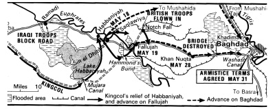 The drive on Baghdad May 1941